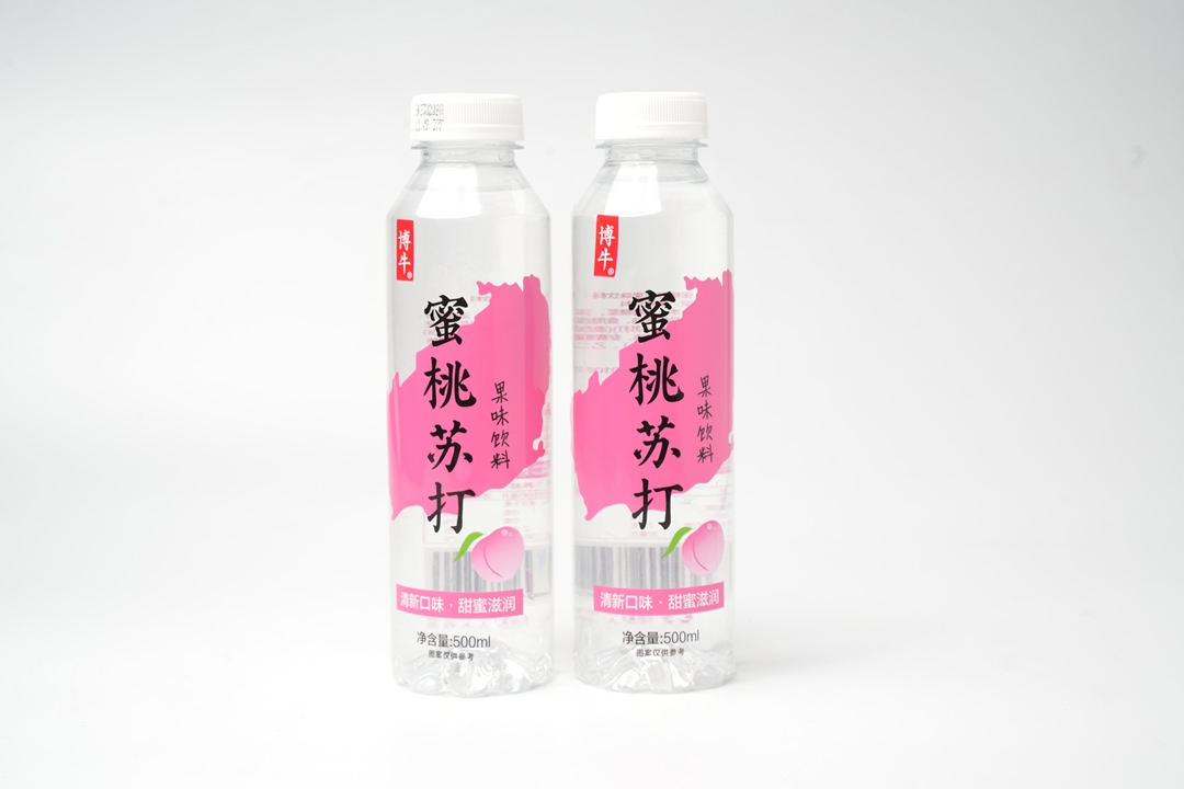博牛蜜桃蘇打飲料