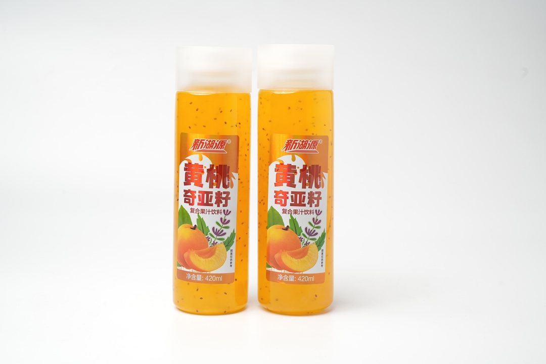新湖源420毫升奇亞籽黃桃