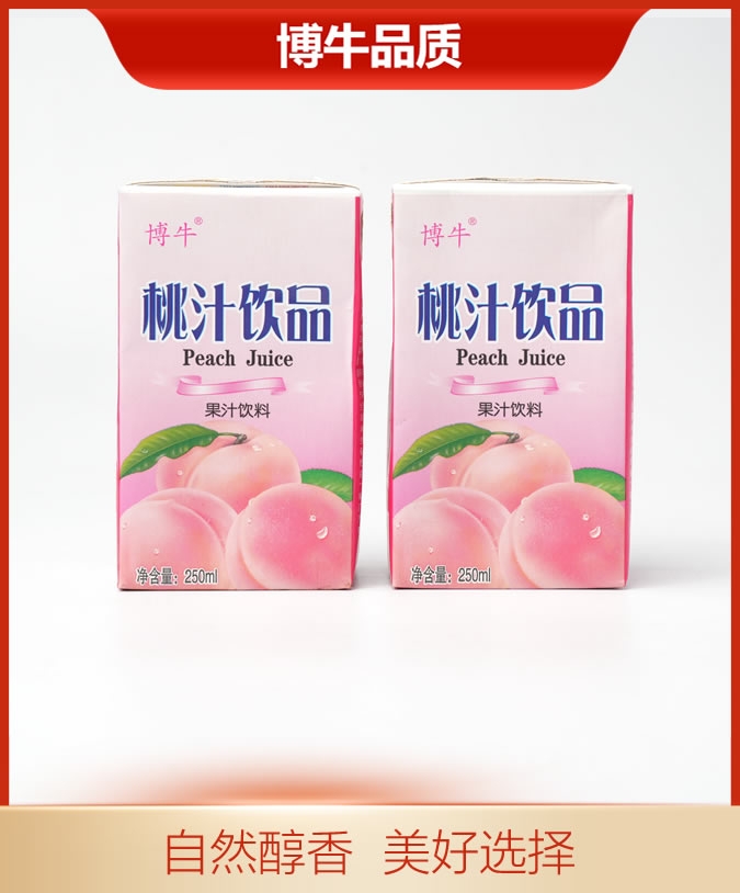 博牛利樂磚桃汁