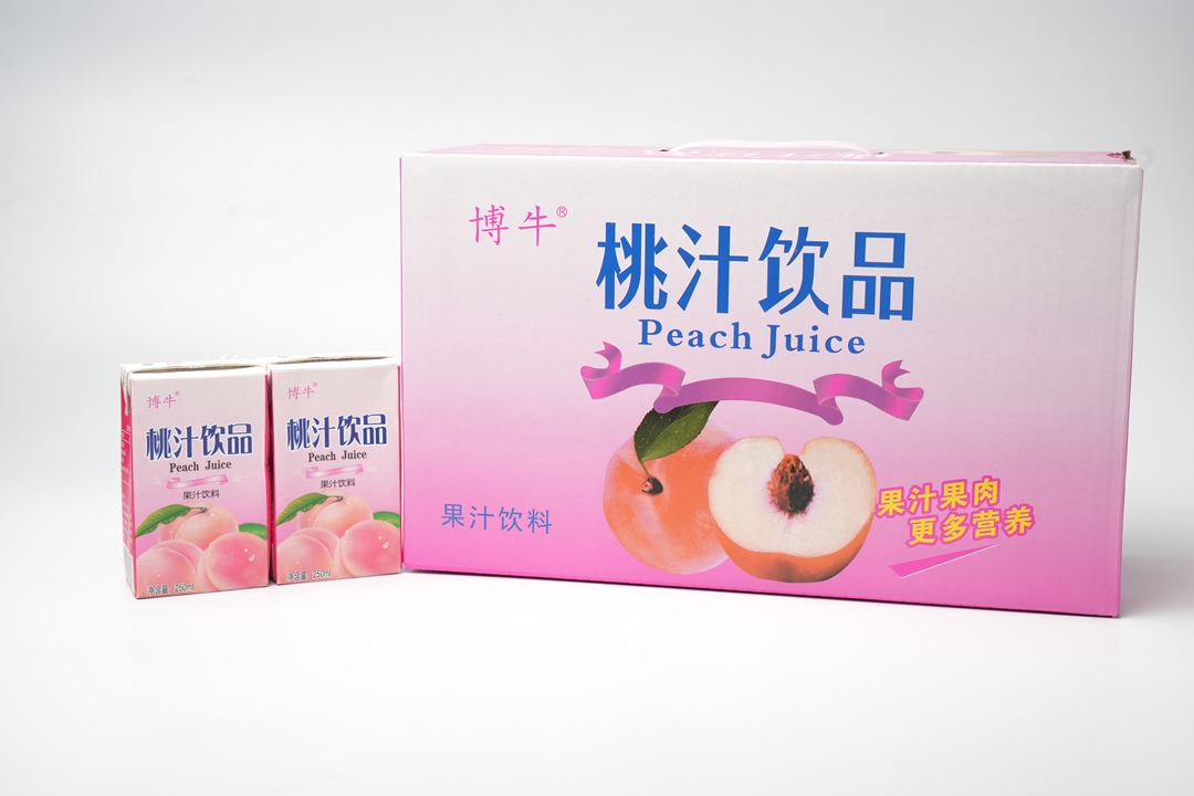 博牛利樂磚桃汁
