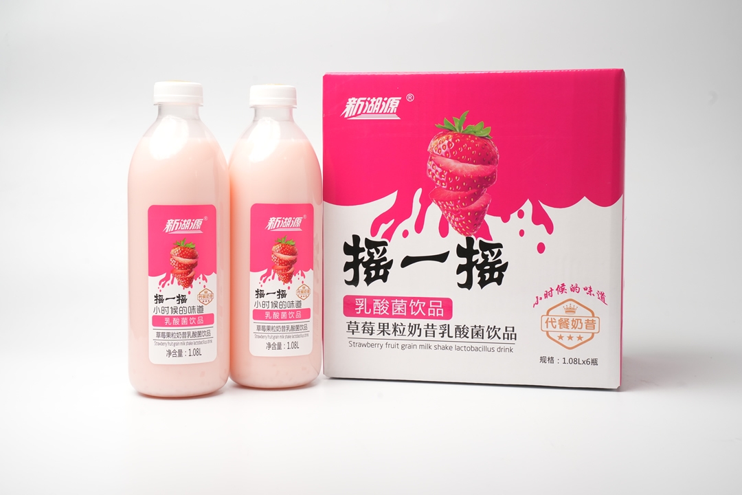 新湖源搖一搖1.08升草莓