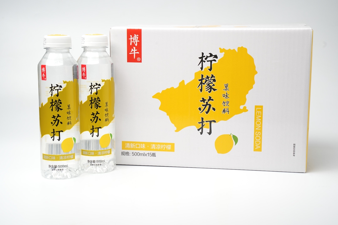 博牛檸檬蘇打飲料